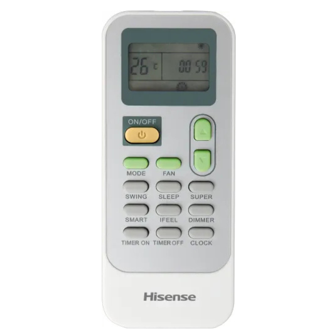 Hisense Portable Air Conditioner with Heating & Cooling – 3.5kW, WiFi, White