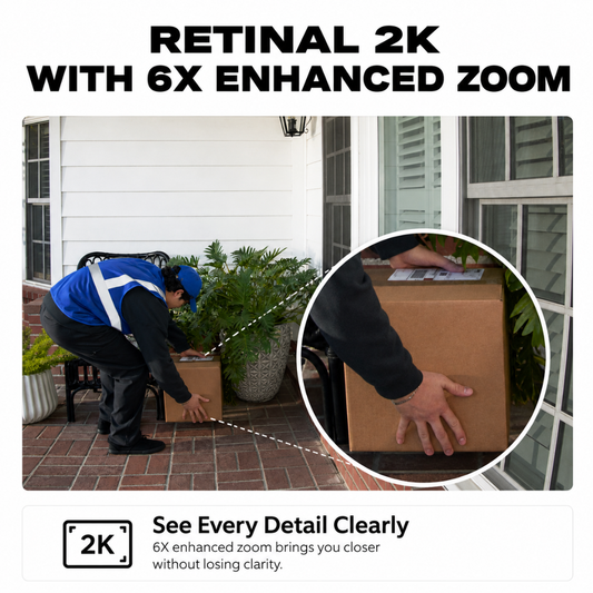 Battery Powered Video Doorbell Plus Camera (2nd Gen)