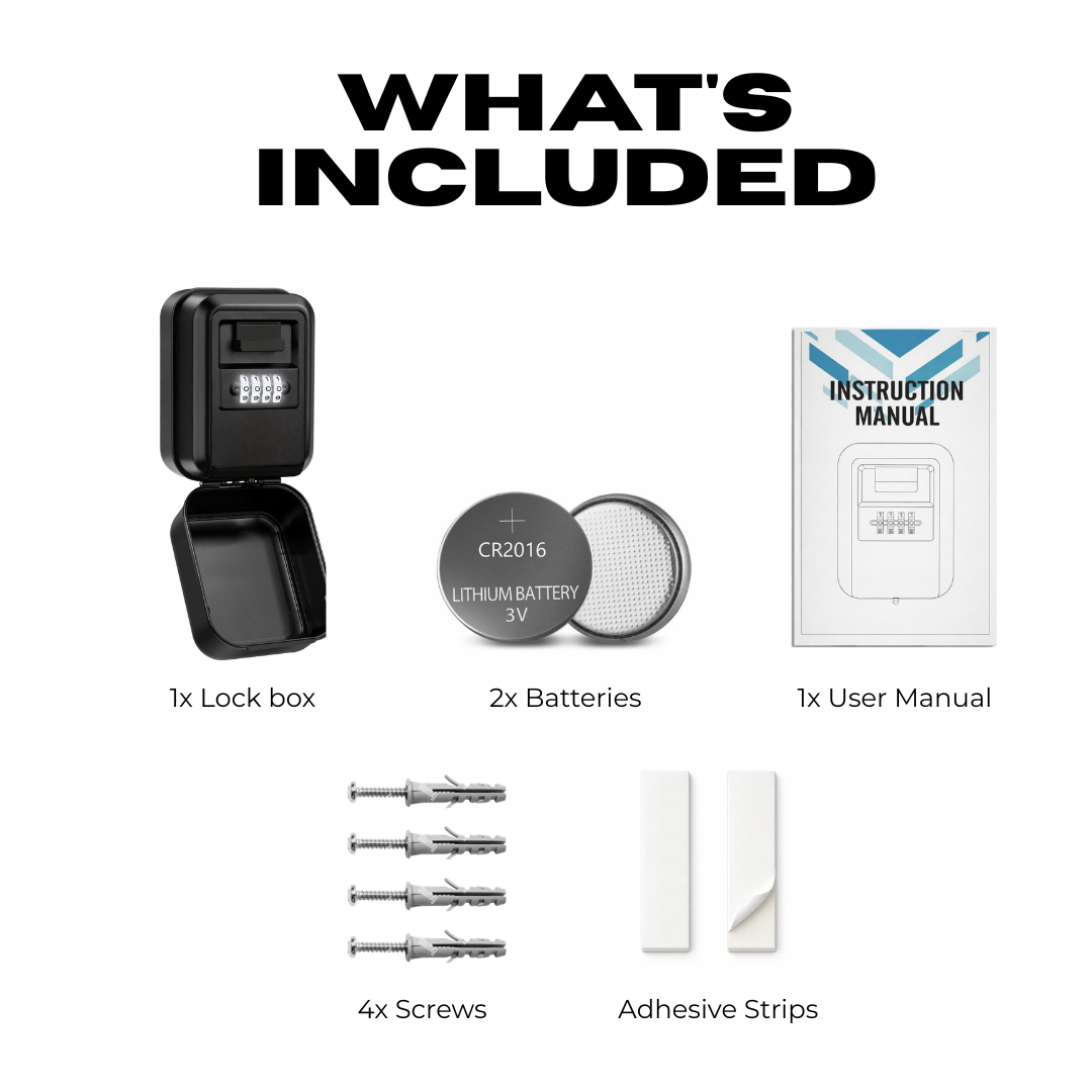 Illuminated Weatherproof Key Lock Box