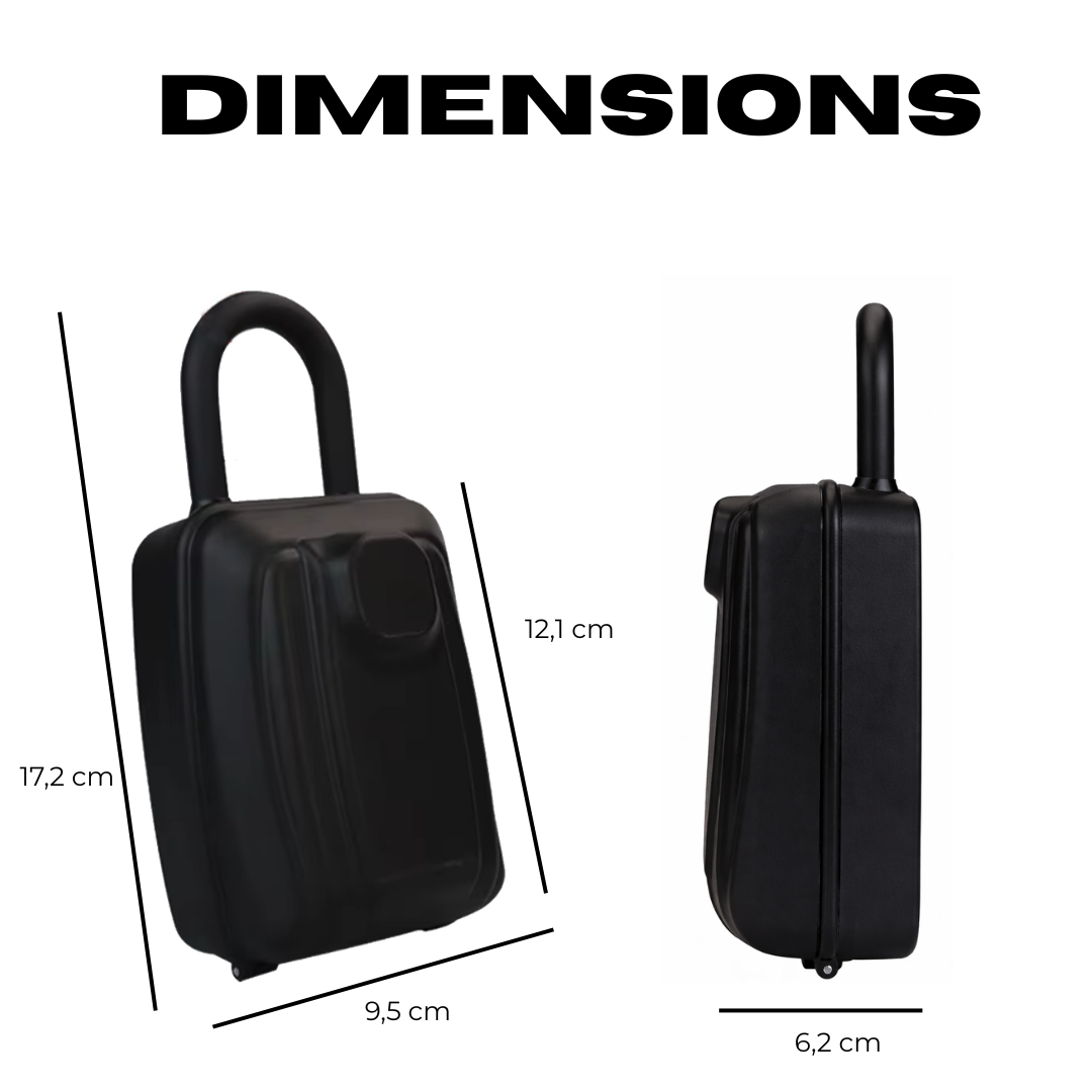 12-Digit Weatherproof Key Lock Box