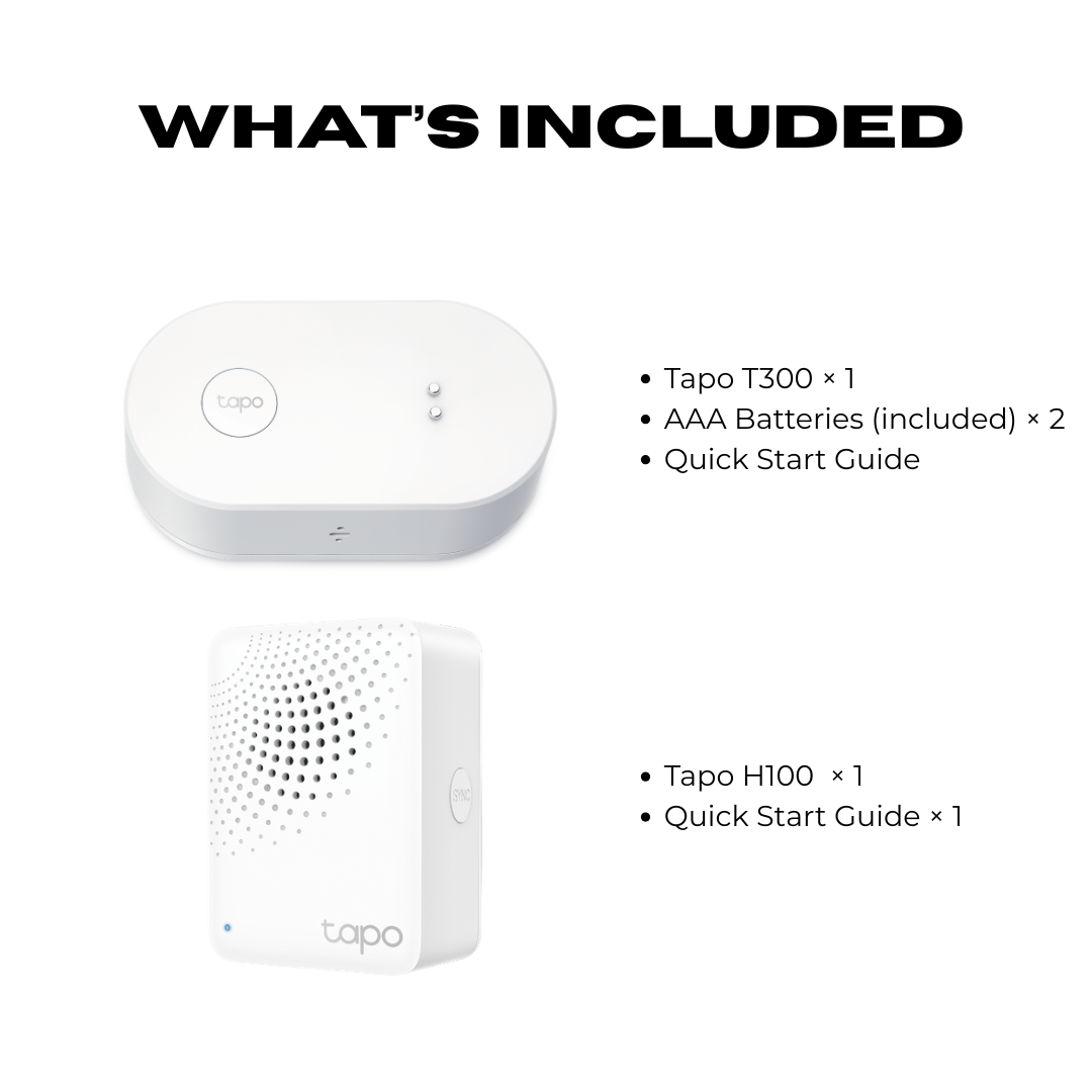 Tapo T300 Whole-Home Water Leak Detection Kit