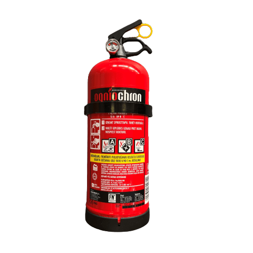 2kg Dry Powder Fire Extinguisher – Essential Fire Safety for Airbnb Hosts