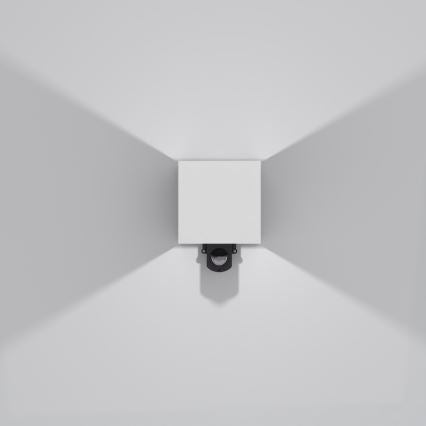 Compact LED Outdoor Wall Light with Adjustable Motion Sensor – Brilagi 6W Grey