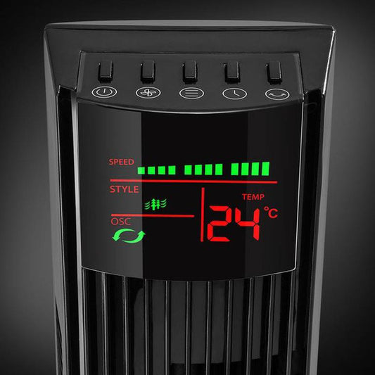 Trotec TVE 31 T Tower Fan | 45W | Remote Control | 3 Speeds | 3 Modes | 12-Hour Timer | 60° Oscillating Cooling Fan
