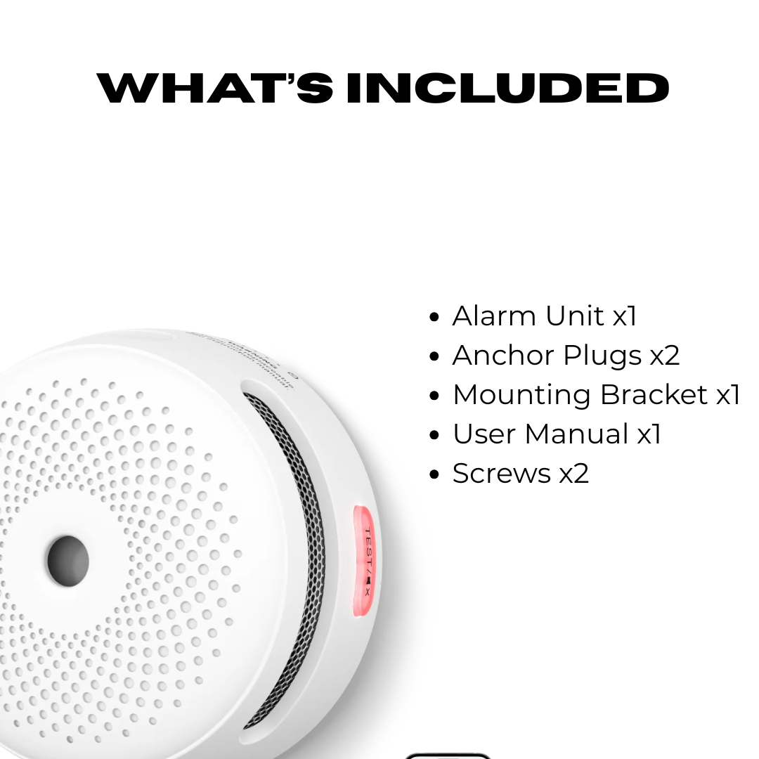 X-Sense XS01-WX Wi-Fi Smart Smoke Alarm – Real-Time App Alerts & Remote Monitoring
