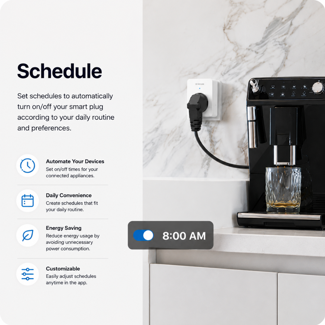 Tapo P110 Smart Plug – Energy Monitoring WiFi Outlet with App Control, Voice Assistant Support, Timer & Schedule