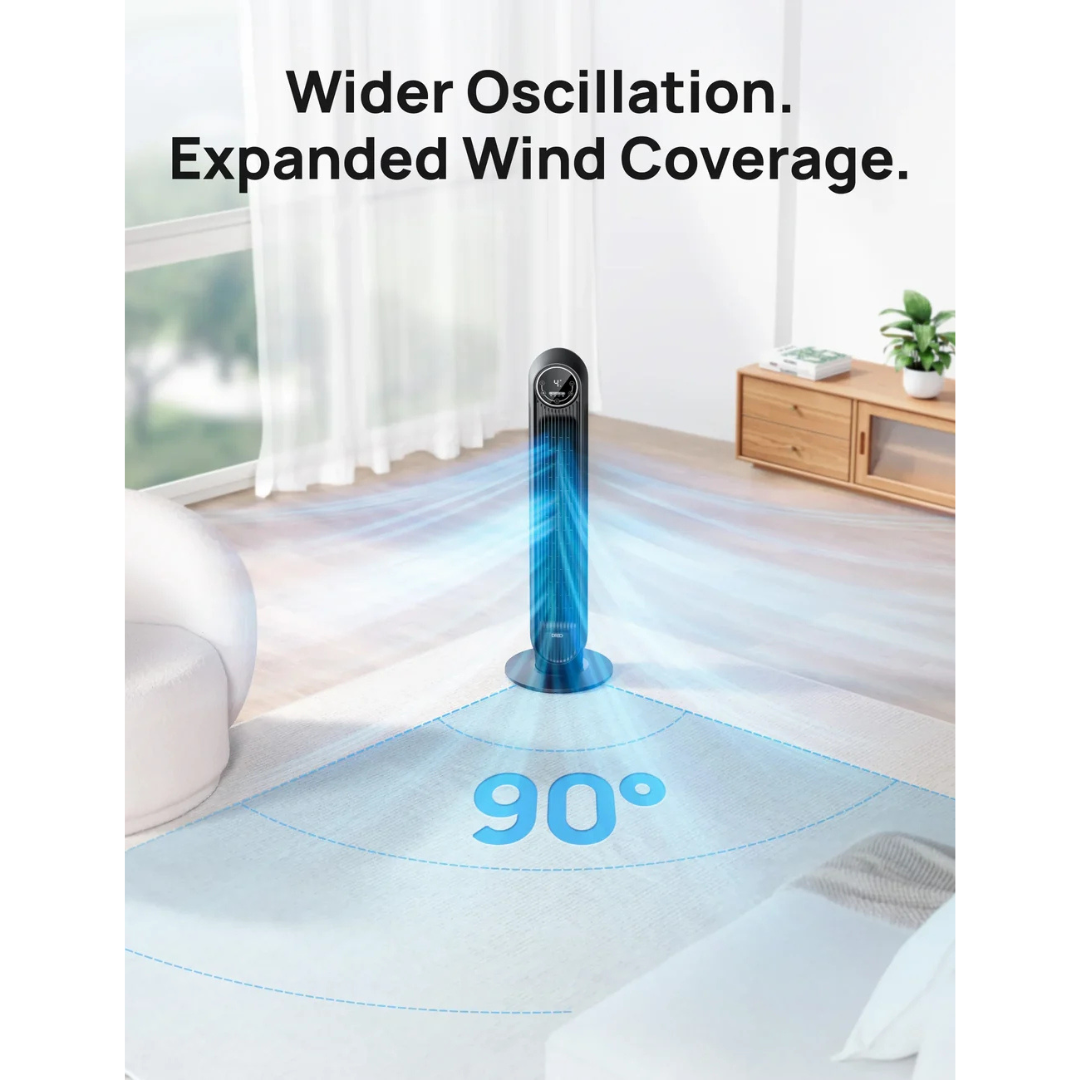 Dreo Nomad One Quiet Cooling Tower Fan for Bedroom & Office