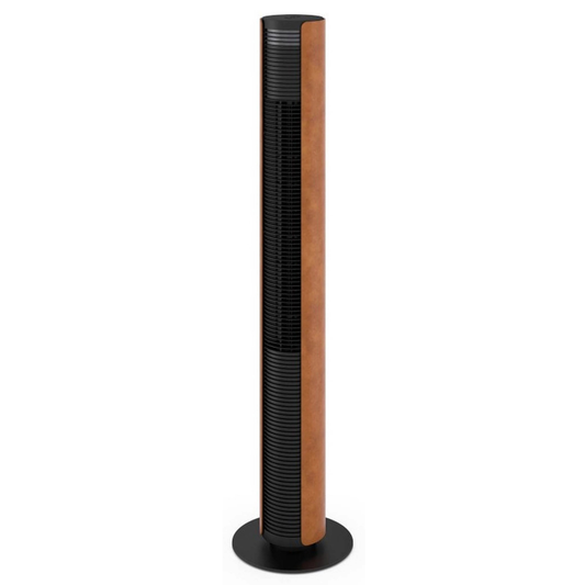 Stadler Form Peter Leatherette Tower Fan | Premium Designer Fan | 30W | 6 Speeds | Natural Breeze Mode | Remote Control | Oscillating Cooling Fan