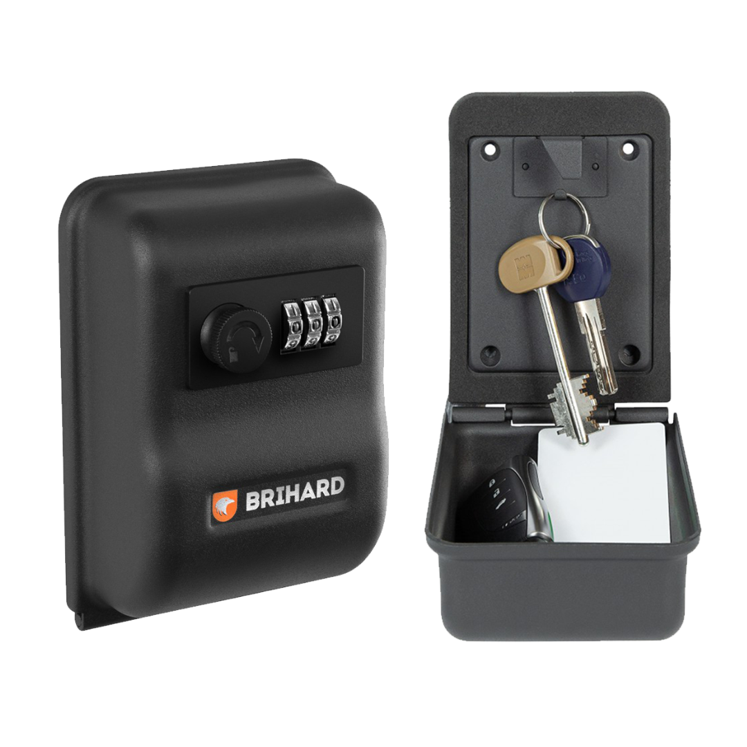XL Combination Key Lock Box – High-Capacity, Wall Mounted, Water Resistant