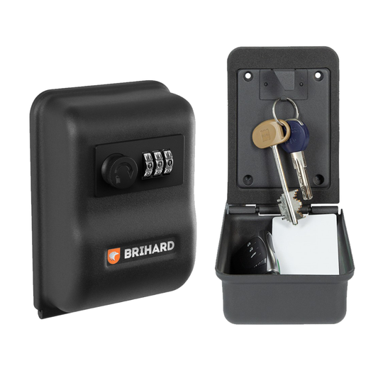 XL Combination Key Lock Box – High-Capacity, Wall Mounted, Water Resistant