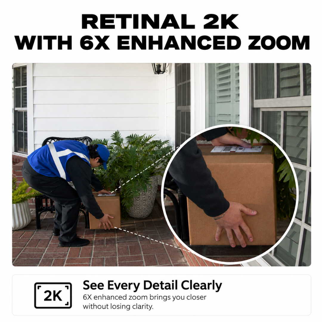 Battery Powered Video Doorbell Plus Camera (2nd Gen)