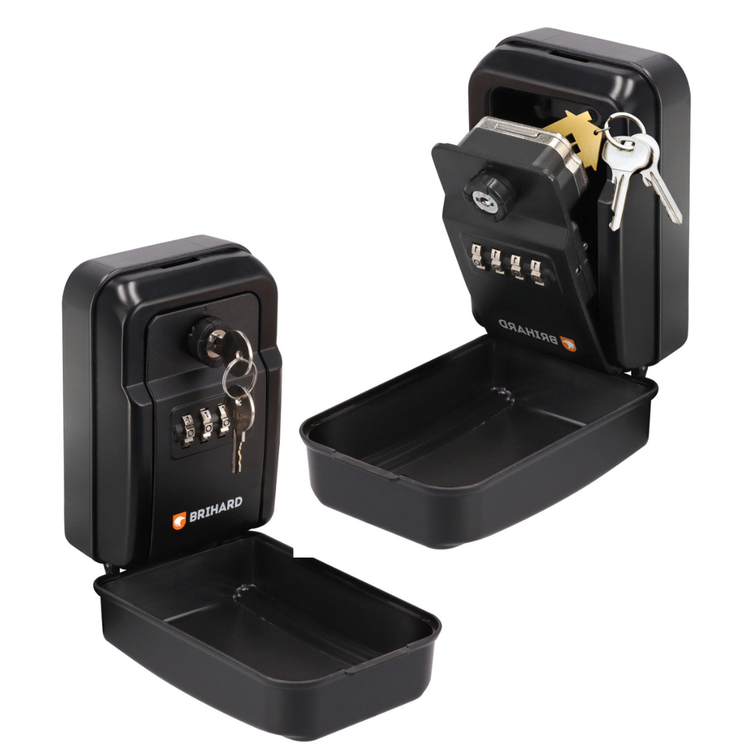 Heavy-Duty Key Lock Box with Emergency Key Access