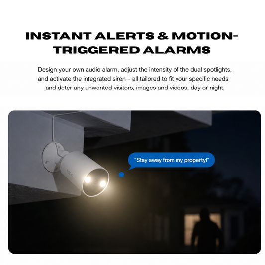 Wire-Free Indoor/Outdoor Security Camera - Full HD Security with Up to 180 Days of Battery Life