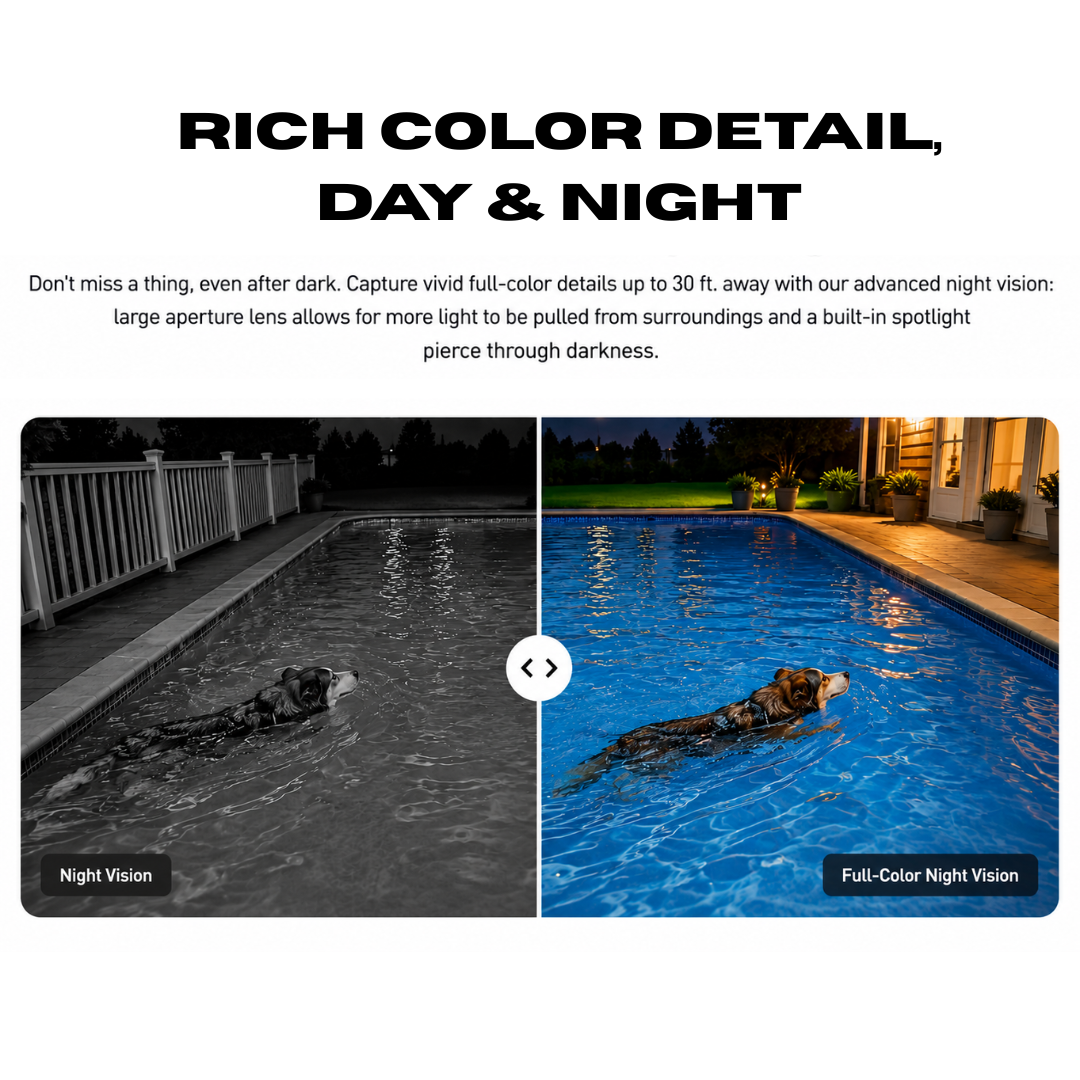 Wire-Free Indoor/Outdoor Security Camera - Full HD Security with Up to 180 Days of Battery Life