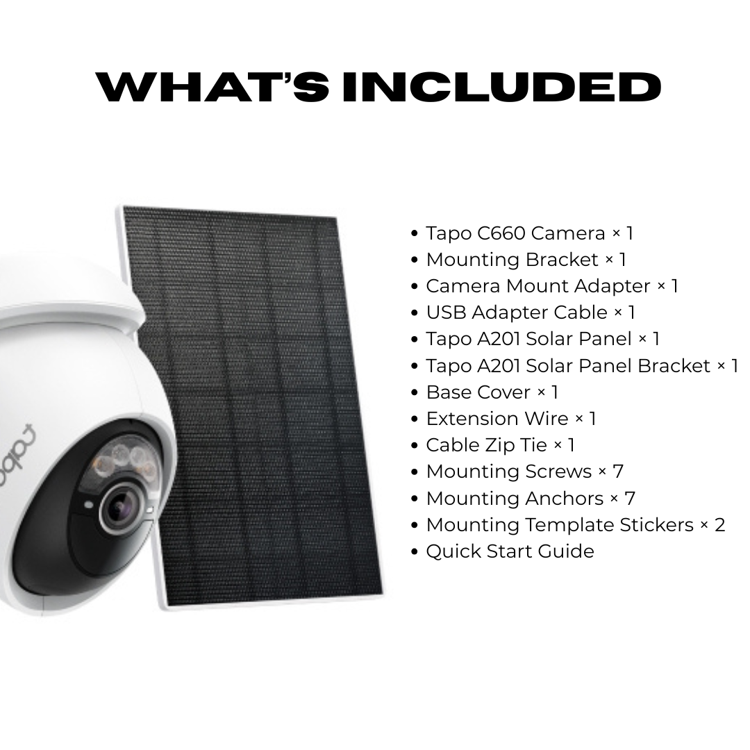 4K Solar Powered Security Camera with 360° Smart Protection | Wireless