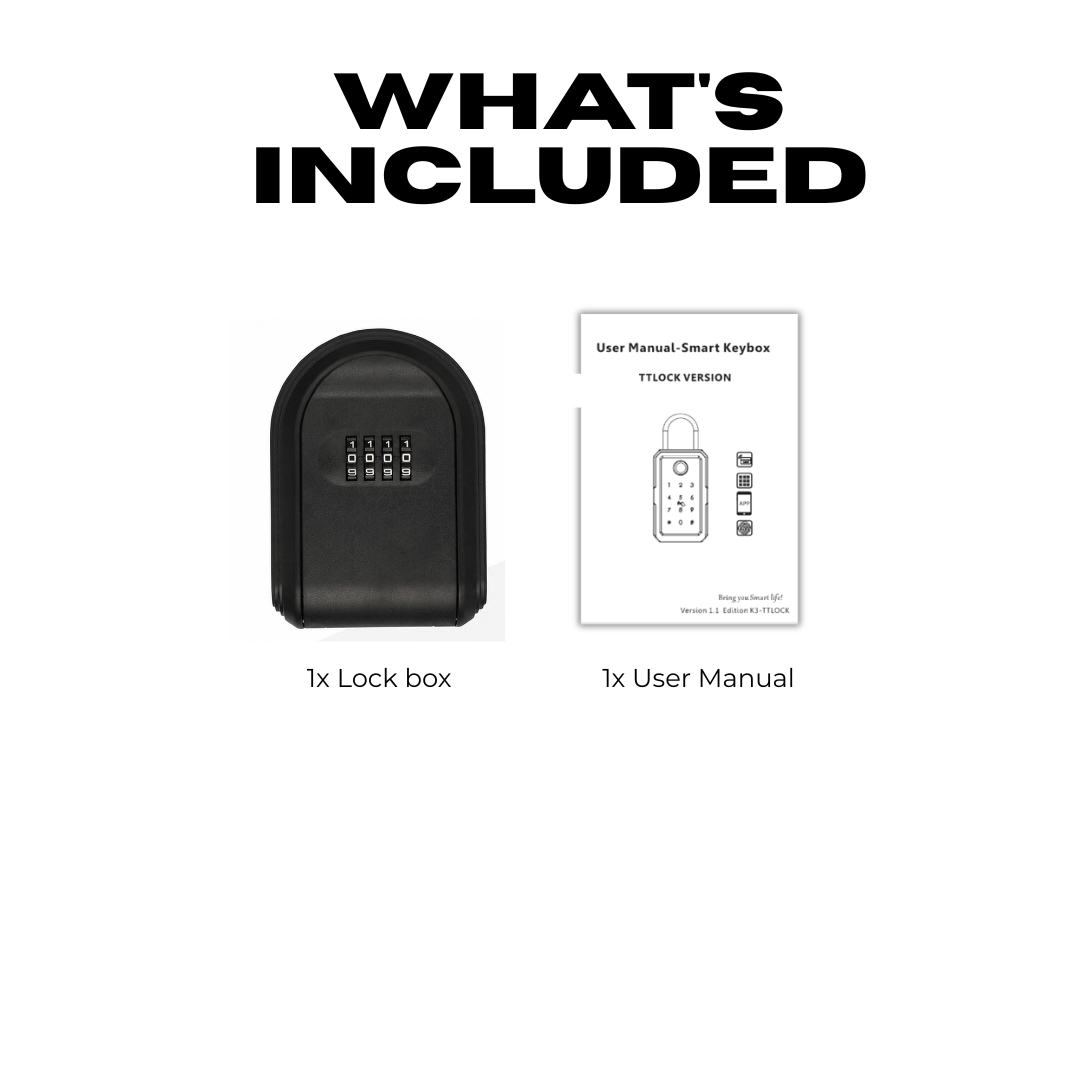 Magnetic Combination Key Lock Box
