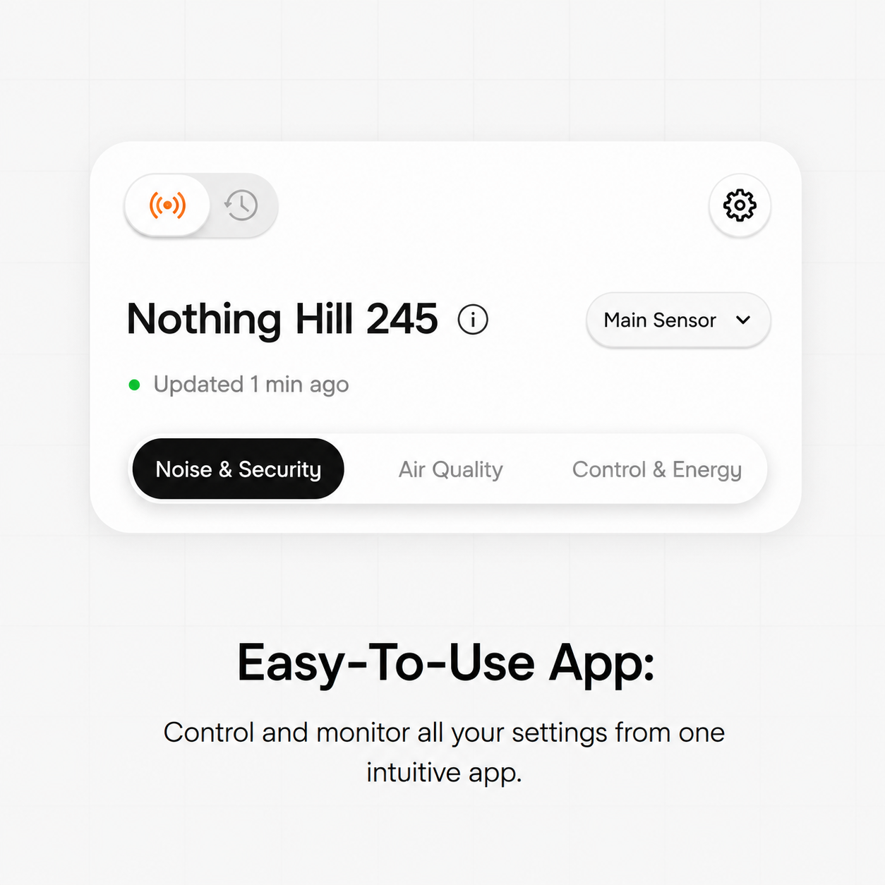 Layla Noise Monitoring Device - Monitors Noise Levels, Occupancy, And Activity