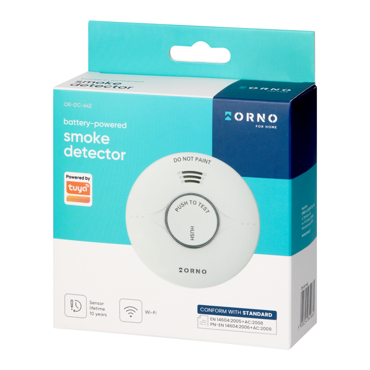 ORNO Wireless Smart Smoke Detector with Mobile Alerts