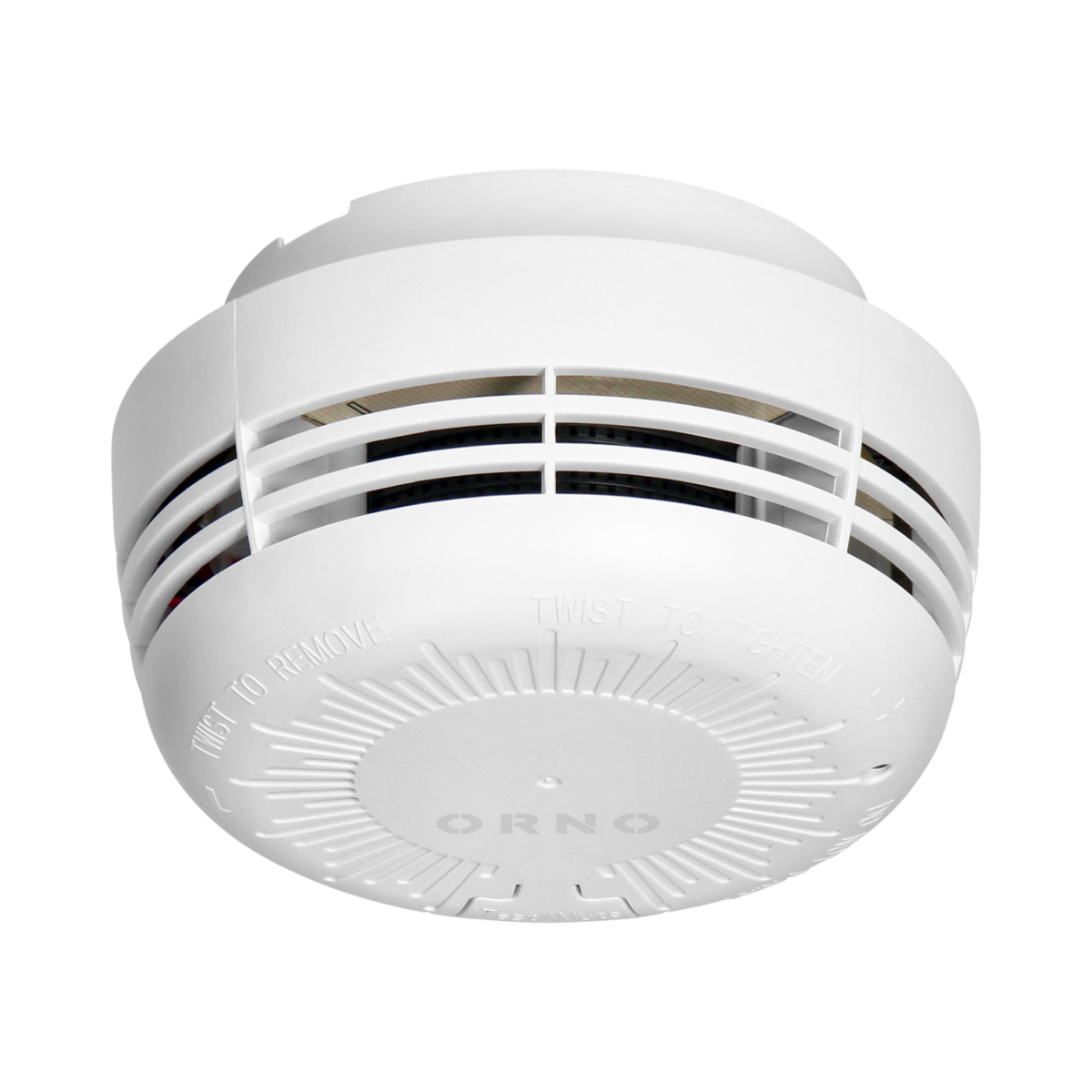 ORNO Standalone Smoke Detector with Replaceable 9V Battery | 10-Year Lifespan