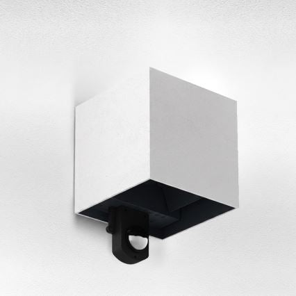 Compact LED Outdoor Wall Light with Adjustable Motion Sensor – Brilagi 6W Grey