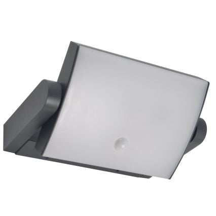 LED Outdoor Wall Light with Day/Night Motion Sensor – Brilagi 18W Anthracite