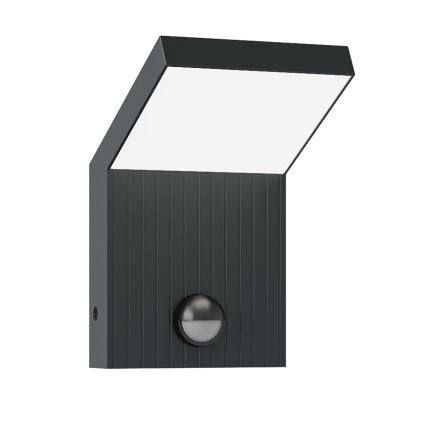 Brilagi RIANO LED Outdoor Wall Light with Motion Sensor 8W 230V Anthracite