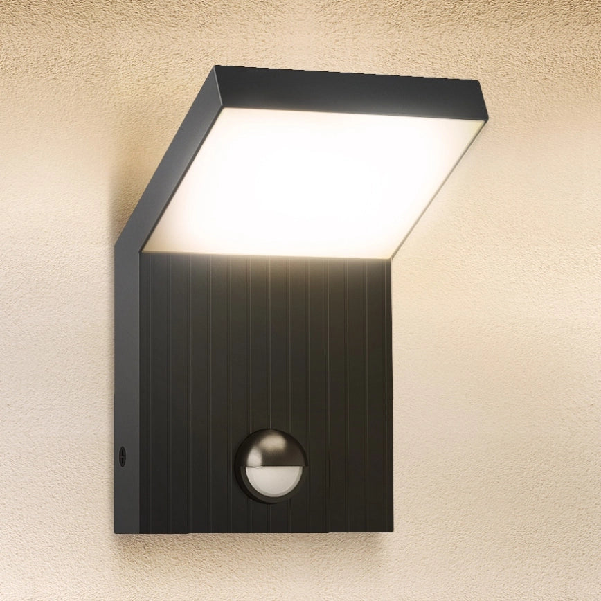 Brilagi RIANO LED Outdoor Wall Light with Motion Sensor 8W 230V Anthracite