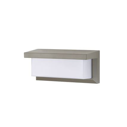 LED Outdoor Wall Light with Microwave Motion Sensor – Brilagi 12W Grey