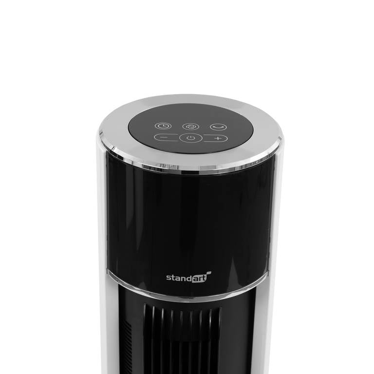 Standart FZ10-19CR Tower Fan | 45W | 6 Speeds | Remote Control | 12-Hour Timer | Oscillating Cooling Fan