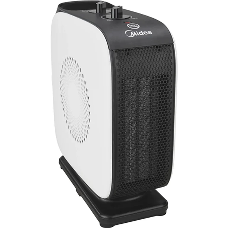 Midea NTY15-19CA PTC Ceramic Fan Heater | 1500W | Oscillating | 2 Heat Settings | Portable Electric Space Heater