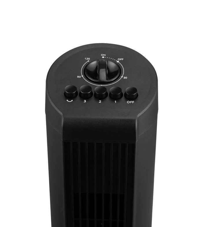 Standart FZ10-25MT Tower Fan | 35W | Remote Control | 3 Speeds | Compact Quiet Cooling Fan for Home & Office
