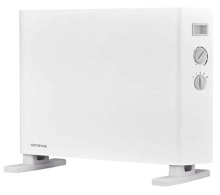 Orava EK-2007 Electric Convector Heater with Fan | 2000W | 4 Heat Modes | Adjustable Thermostat | Portable Space Heater