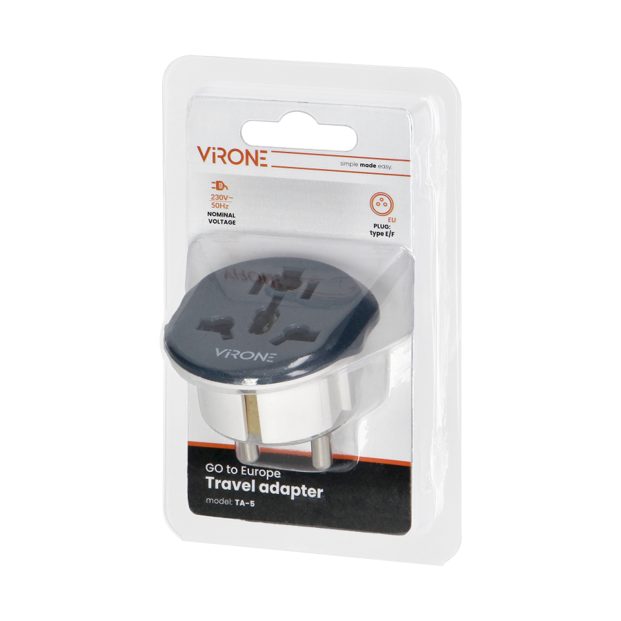 Europe Socket Adapter for International Travellers
