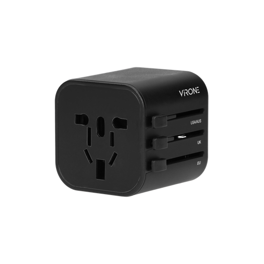 Universal Travel Plug Adapter – 200+ Countries