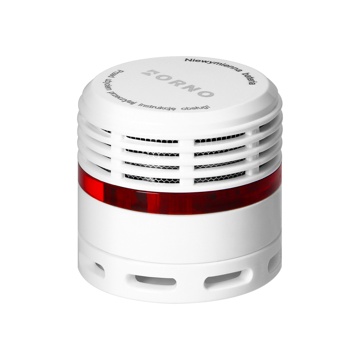 ORNO MINI 45mm Compact Smoke Detector | 10-Year Lithium Battery