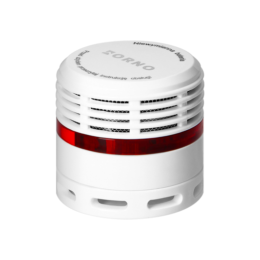 ORNO MINI 45mm Compact Smoke Detector | 10-Year Lithium Battery