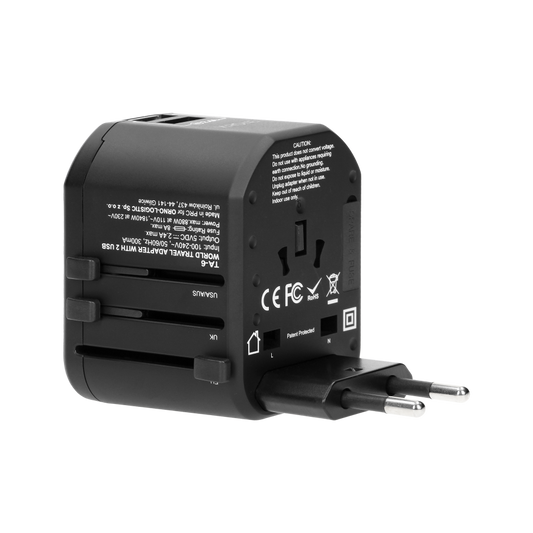 Universal Plug Adapter for USA, UK, EU & Australia