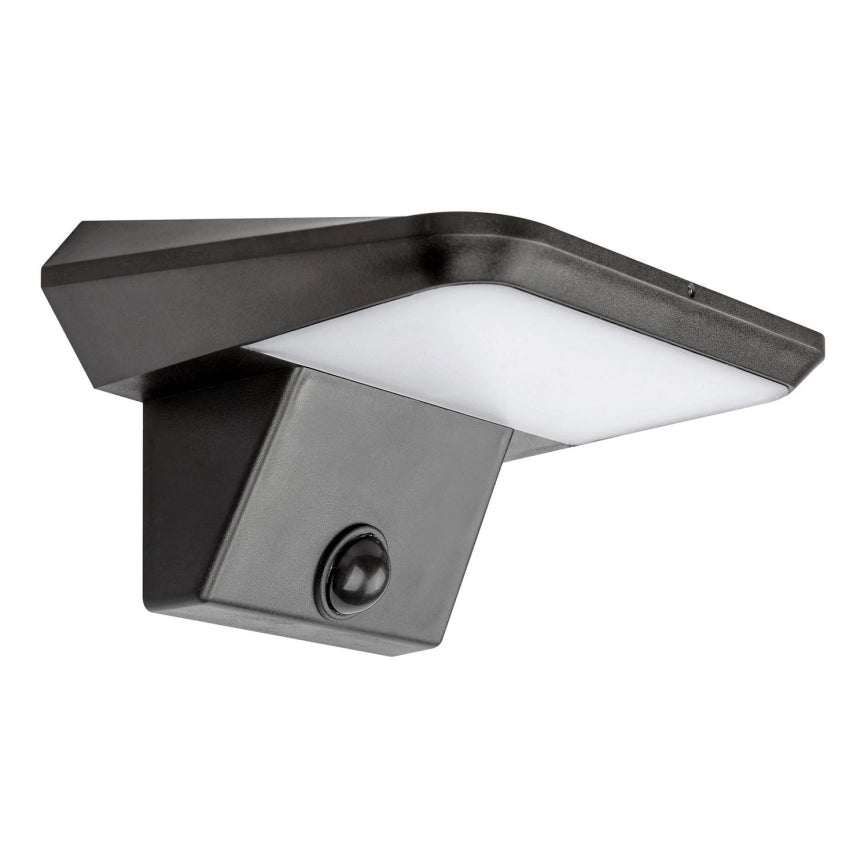 Solar Powered LED Light with Motion Sensor – Rabalux 10W Black