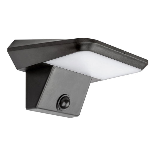 Solar Powered LED Light with Motion Sensor – Rabalux 10W Black